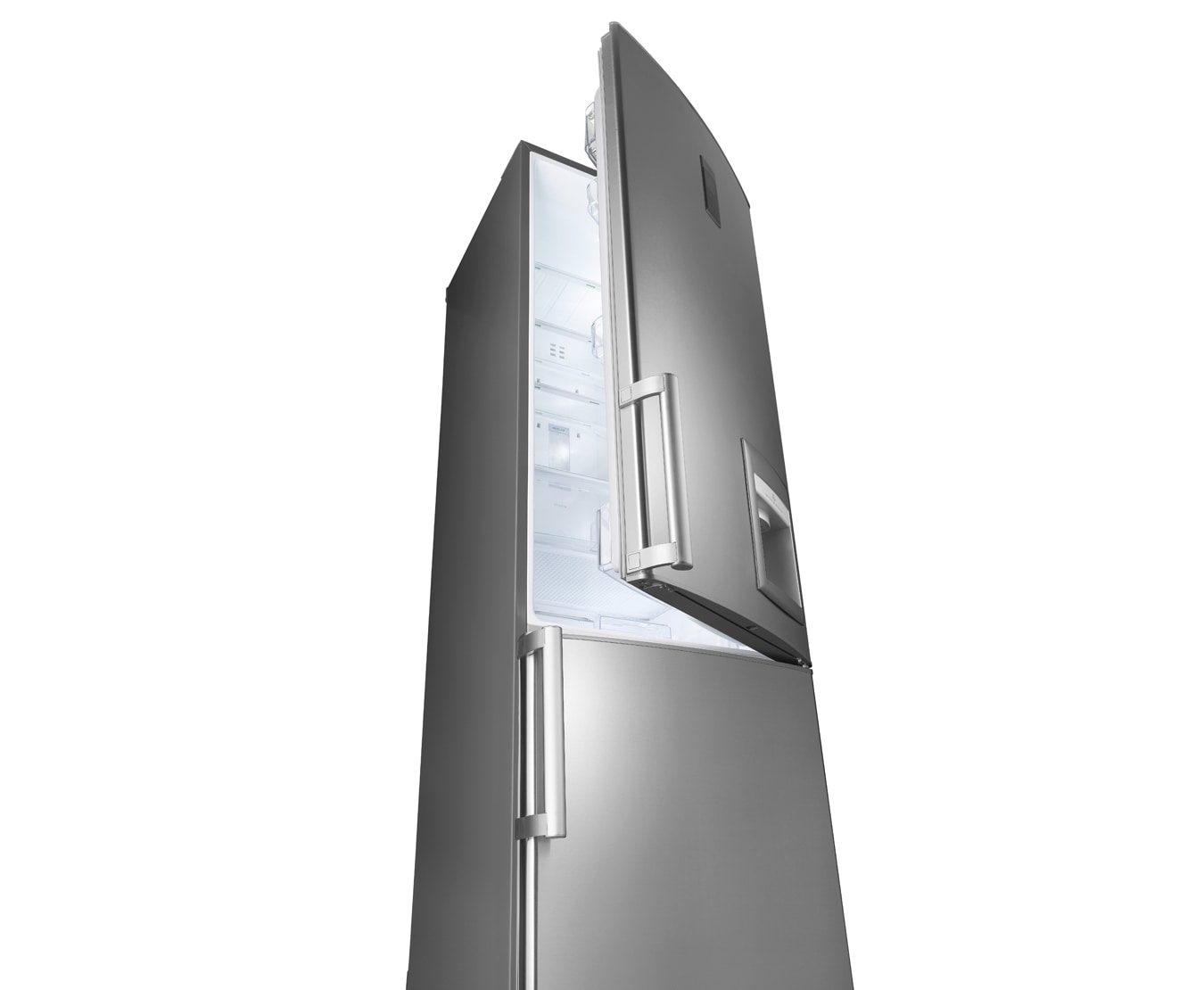 LG Disfruta de tu Combi No Frost y su congelador de mayor capacidad! Además, cuenta con tecnología que da mayor frescura a los alimentos y los preserva por más tiempo!, GC-F419BLQ